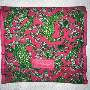 Lilly Pulitzer reuseable sandwich bag guc